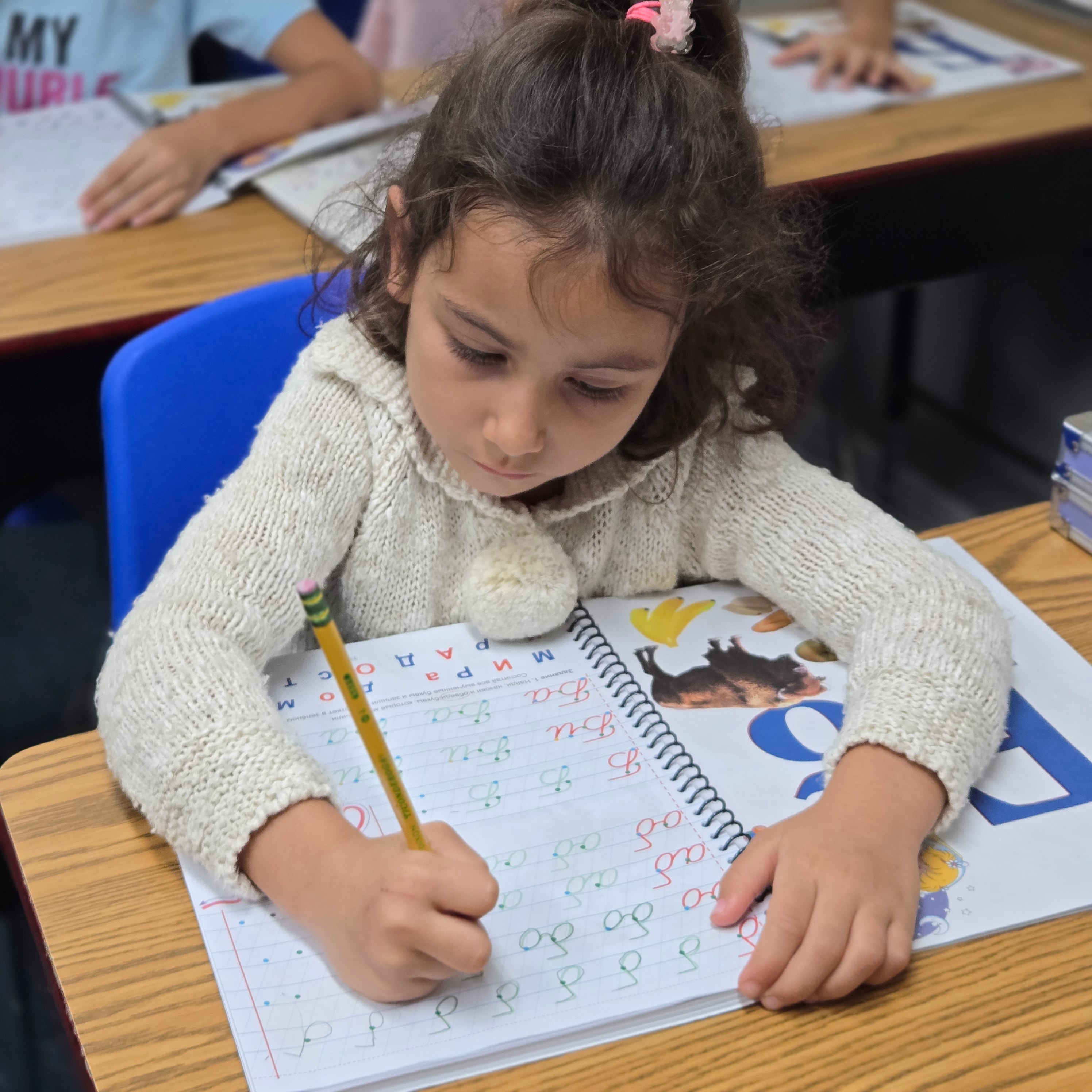 Занятие в классе / Classroom activity